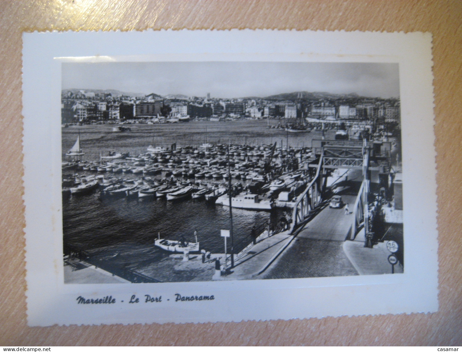 MARSEILLE Le Vieux Port Bouches-du-Rhone Provence Alpes Cote d'Azur FRANCE postcard