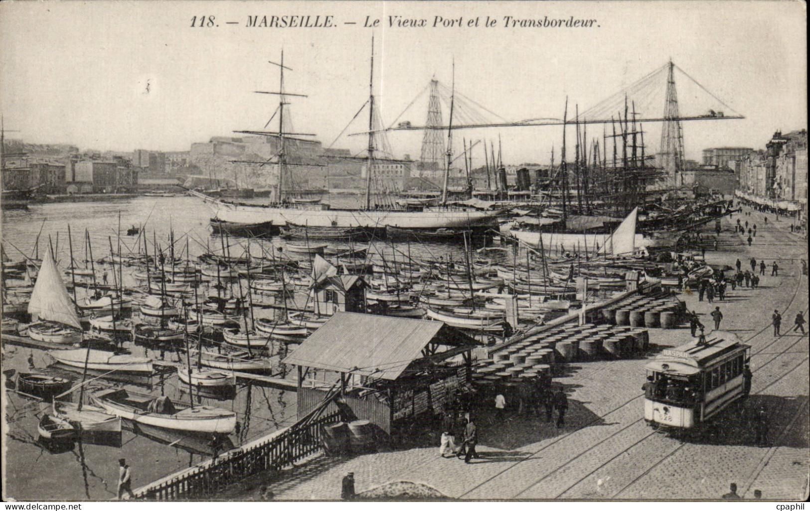 Marseille - Le Vieux Port et le Transbordeur - CPA