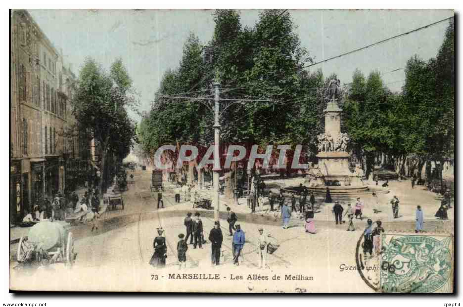 Marseille - Les Allees de Meilhan - CPA