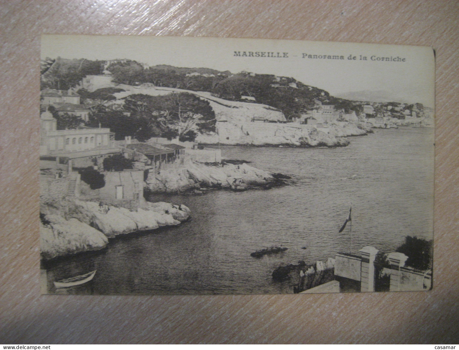 MARSEILLE Panorama de la Corniche Bouches-du-Rhone postcard FRANCE