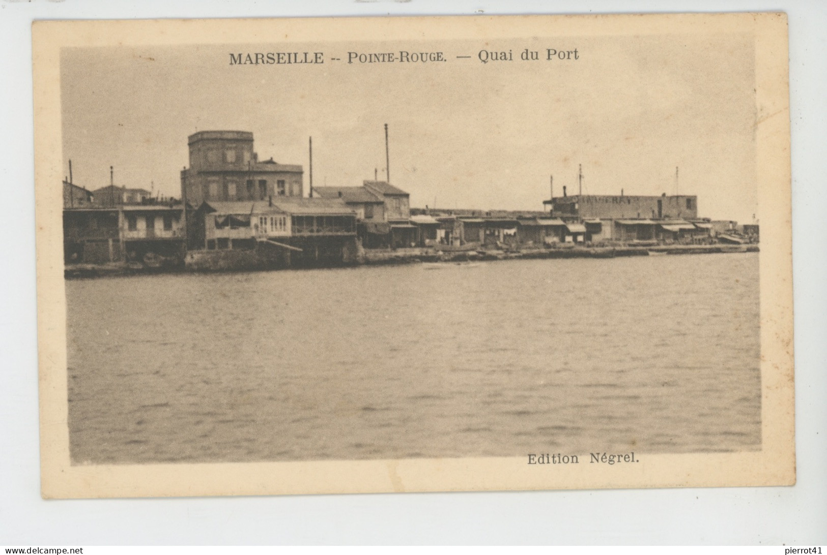 MARSEILLE - POINTE ROUGE - Quai du Port