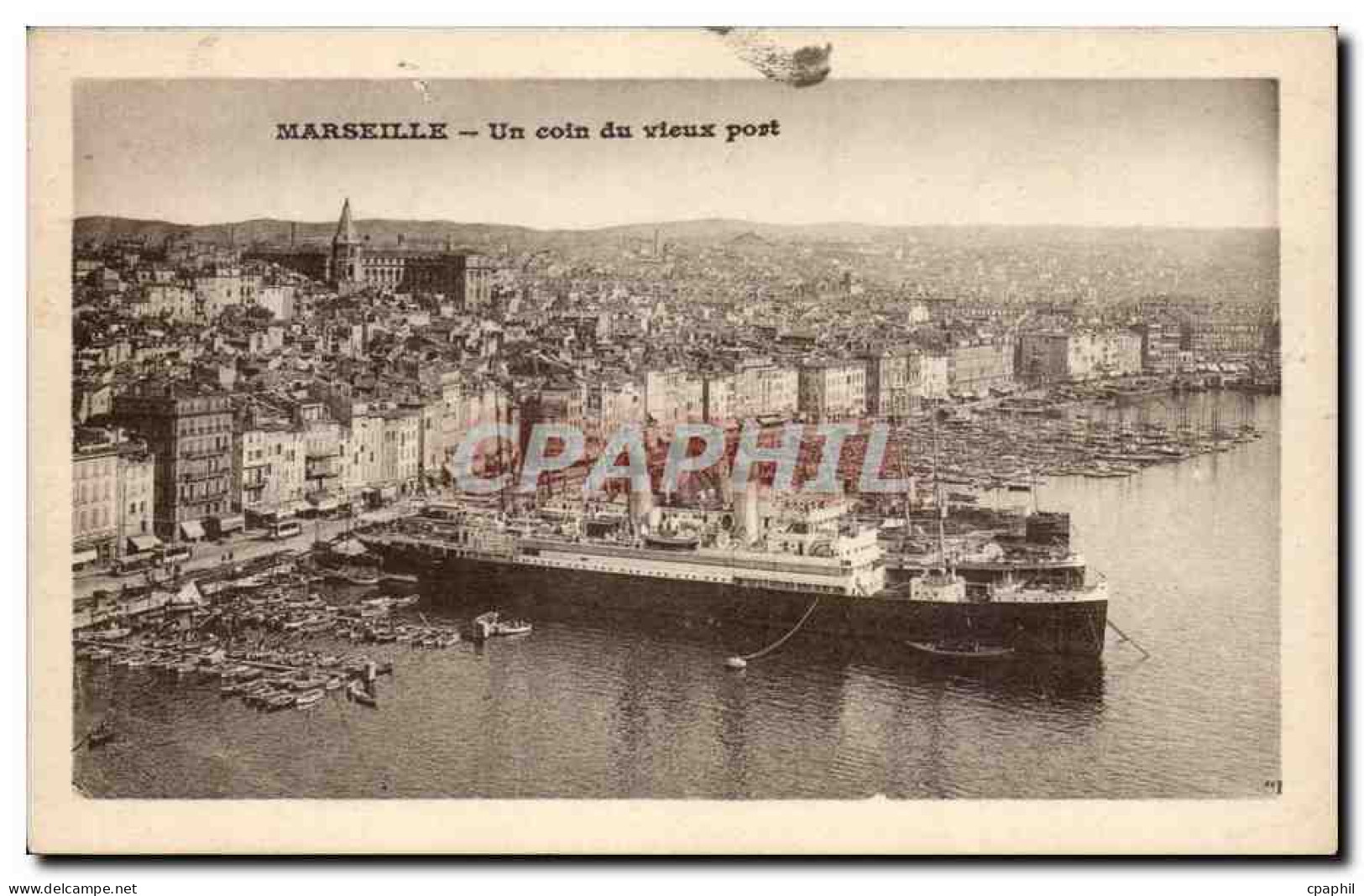 Marseille - Un Coin de Vieux Port - CPA