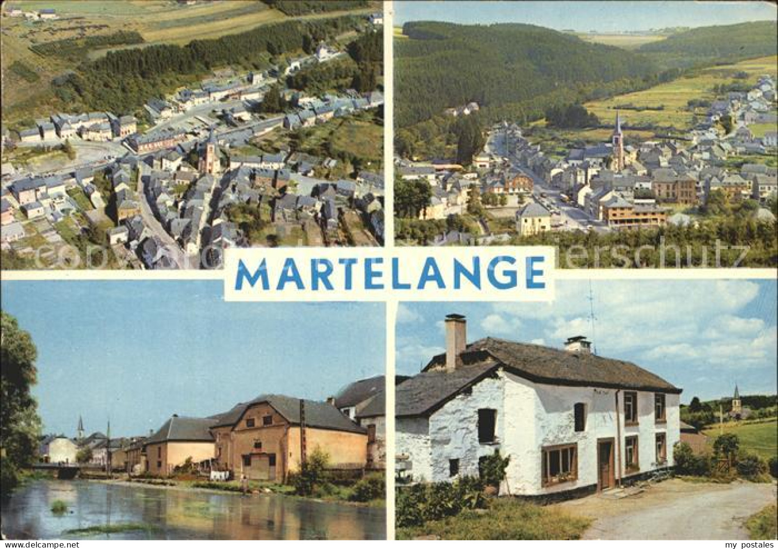 Martelange Ansichten Fliegeraufnahme