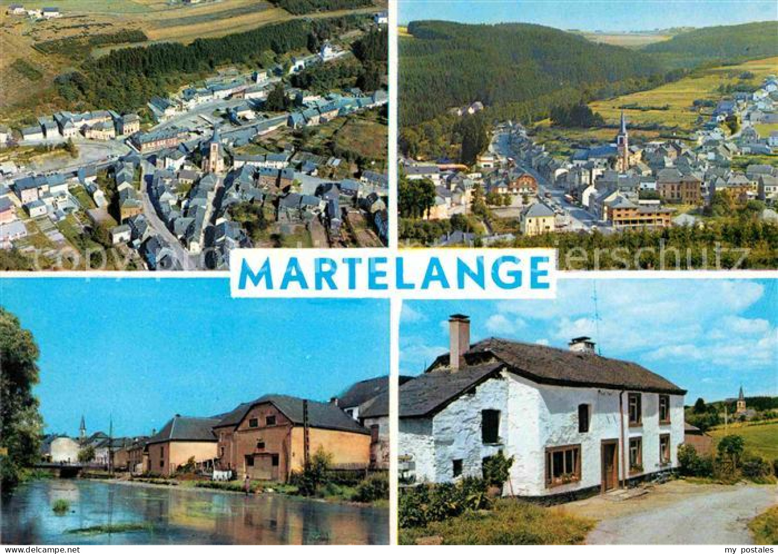 Martelange Fliegeraufnahme Ortsmotive