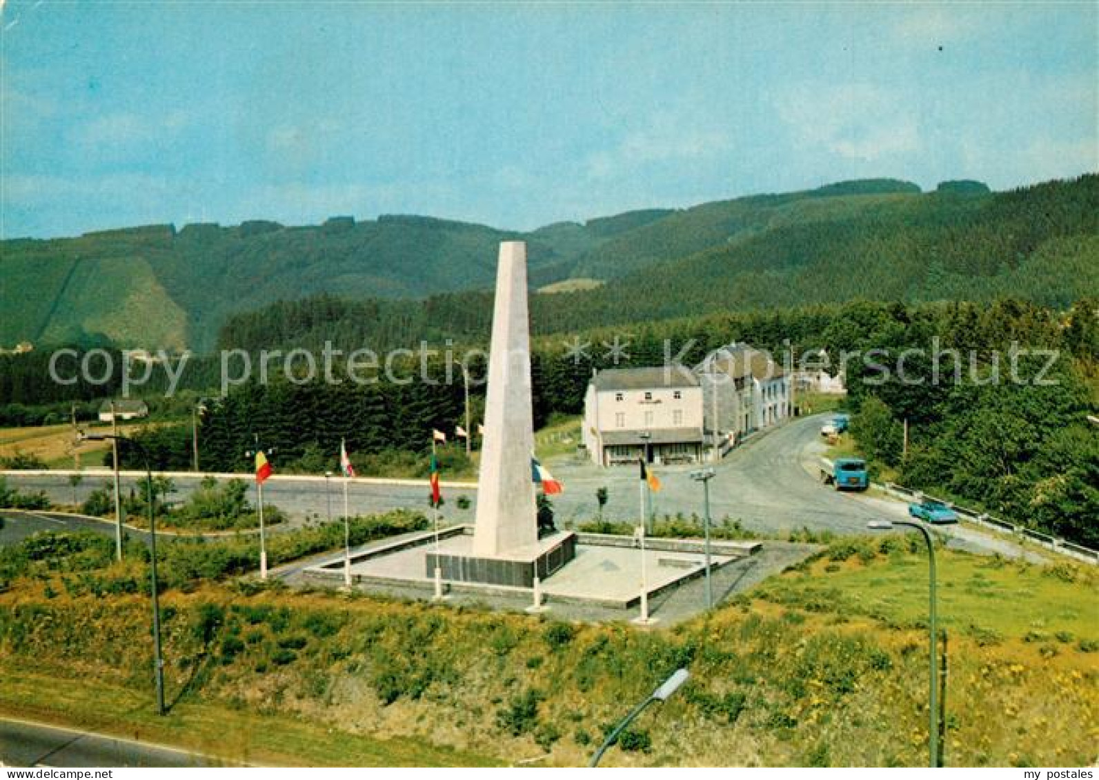Martelange Monument Chasseurs Ardennais