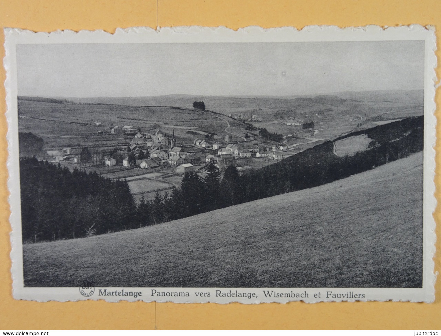 Martelange Panorama vers Radelange, Wisembach et Fauvillers