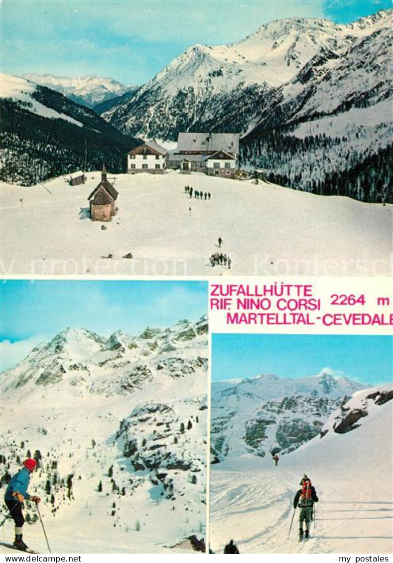 Martelltal Zufallhuette Rifugio Nino Corsi