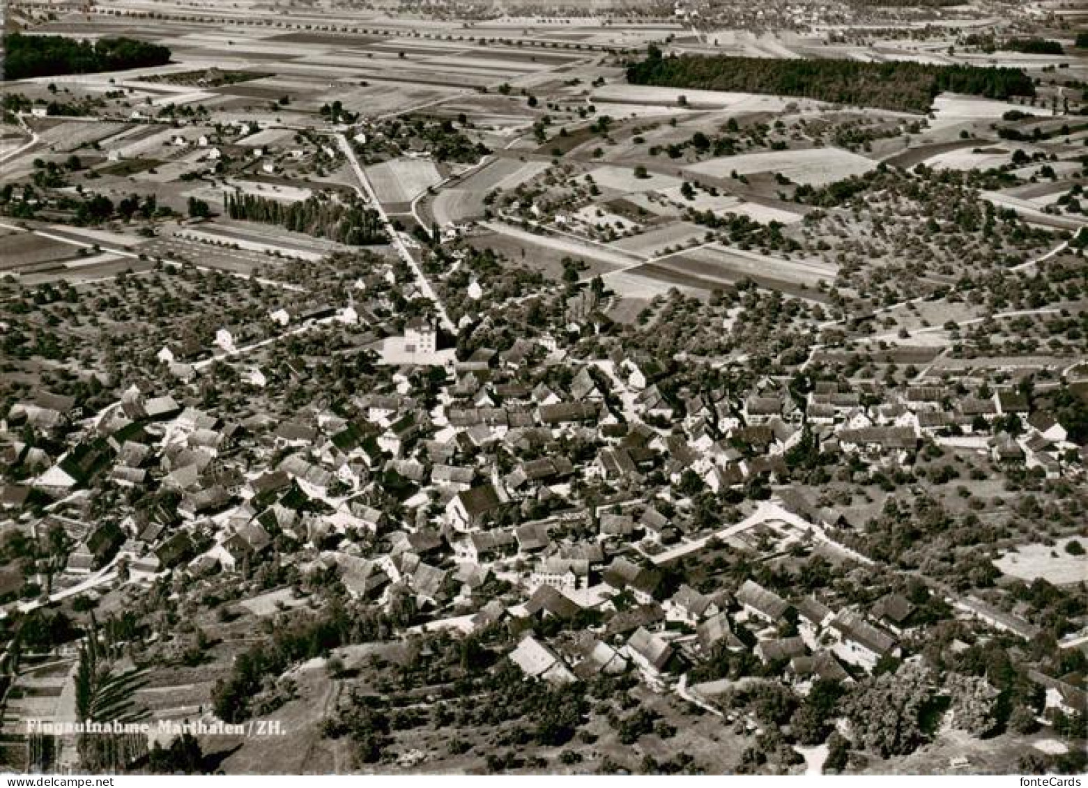 Marthalen ZH Fliegeraufnahme
