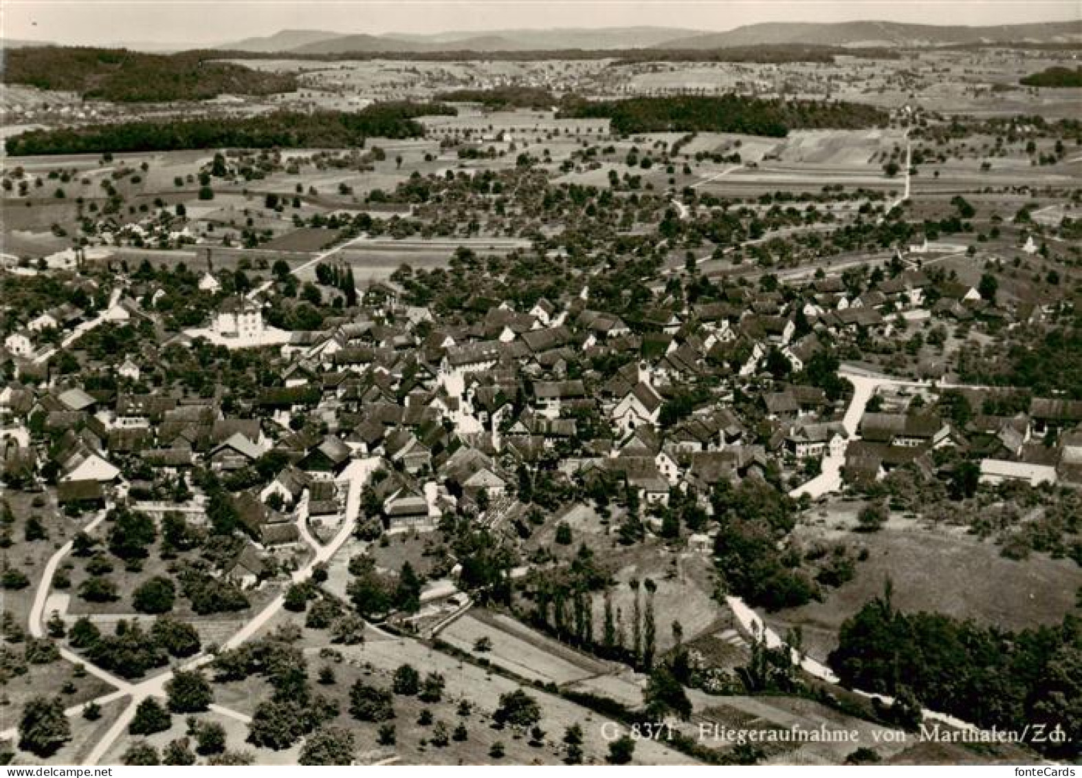 Marthalen ZH Fliegeraufnahme