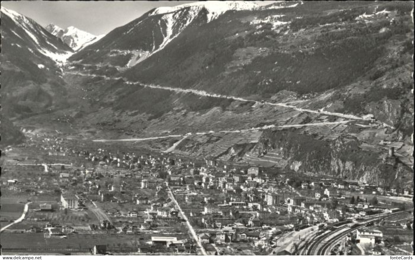 Martigny VS Martigny Fliegeraufnahme