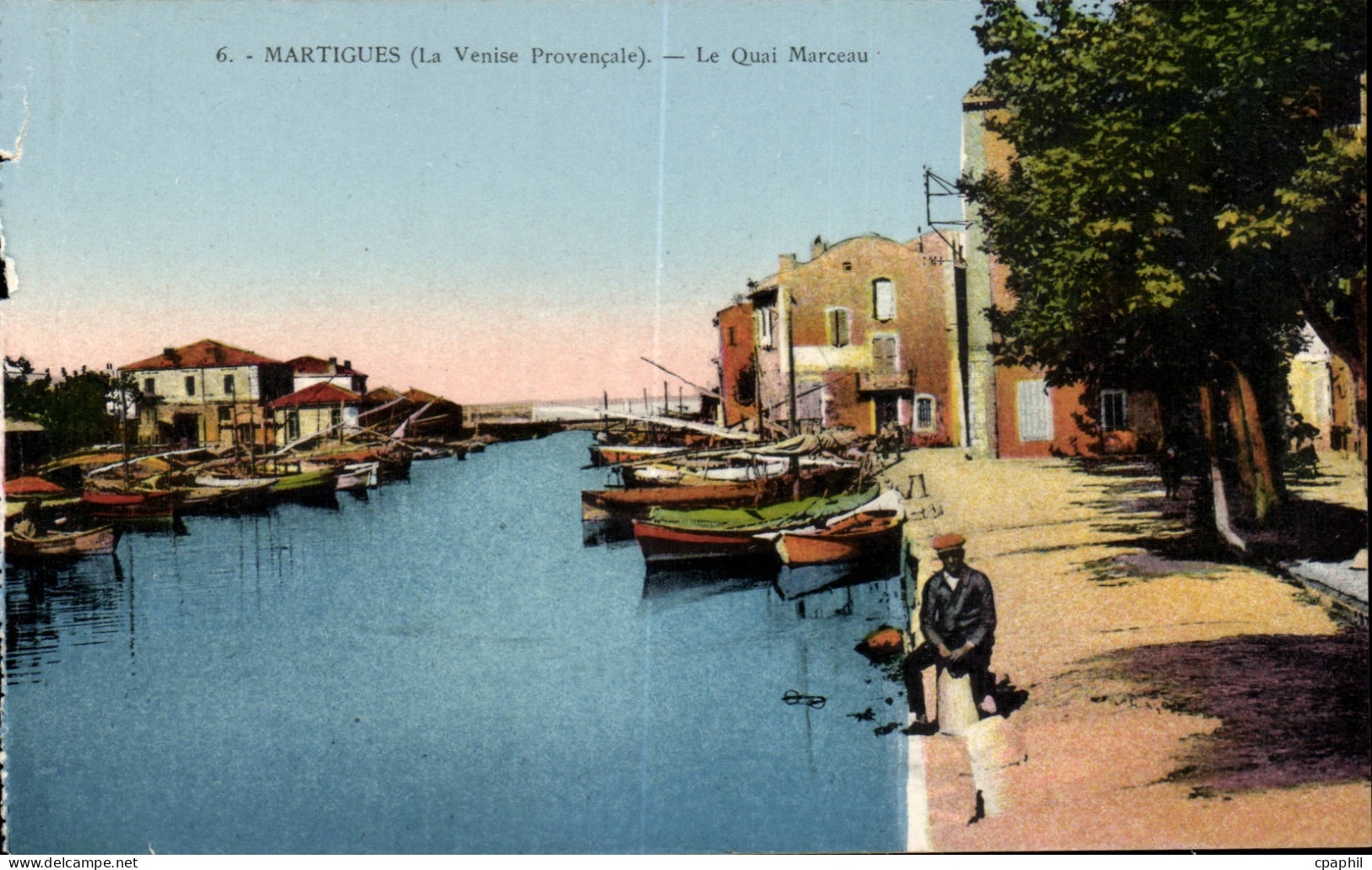 Martigues CPA Le quai Marceaux