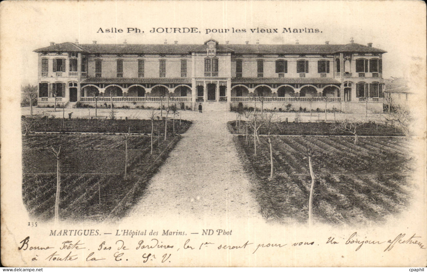 Martigues - L'Hopital des Marins - CPA