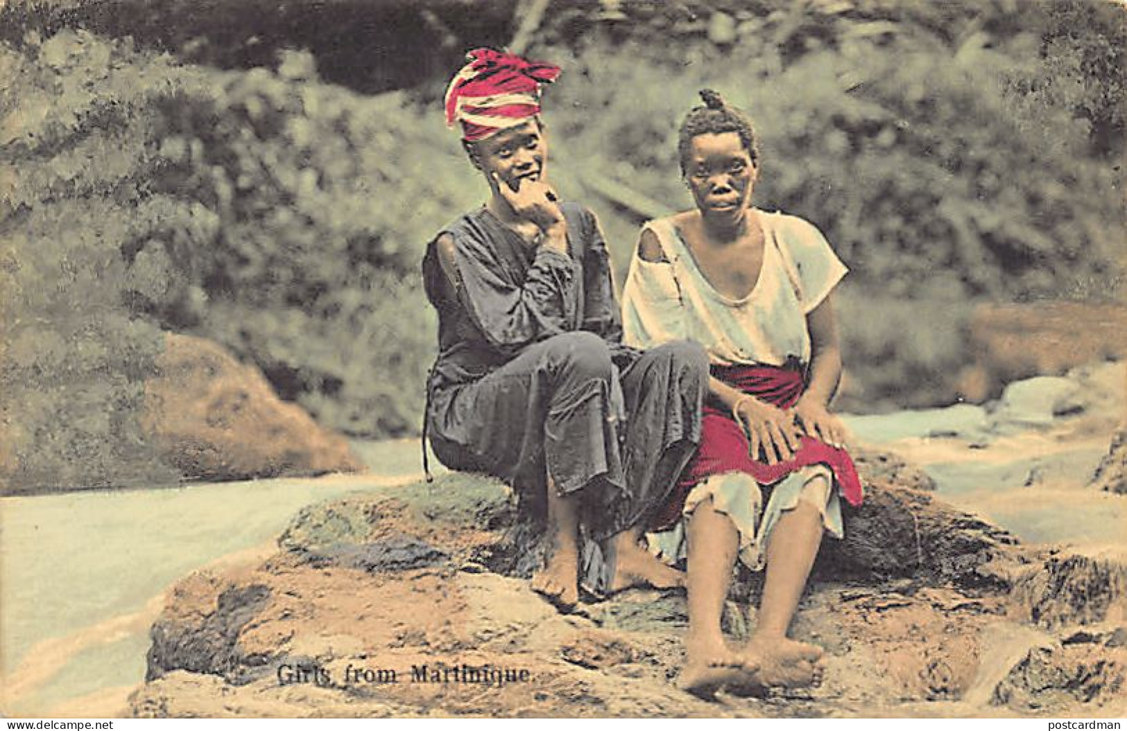 Martinique - Filles de la Martinique au Panama - Ed. Irvin & Thomas 4174