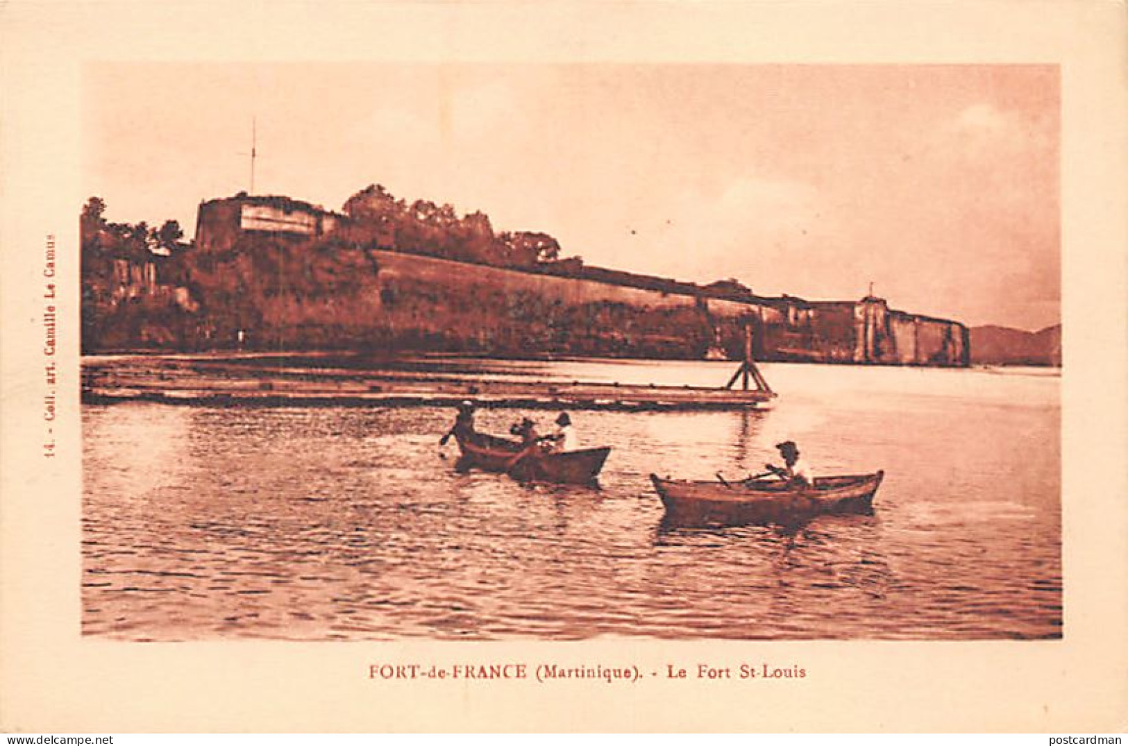 Martinique - FORT DE FRANCE - Le fort Saint-Louis - Ed. Camille le Camus 14
