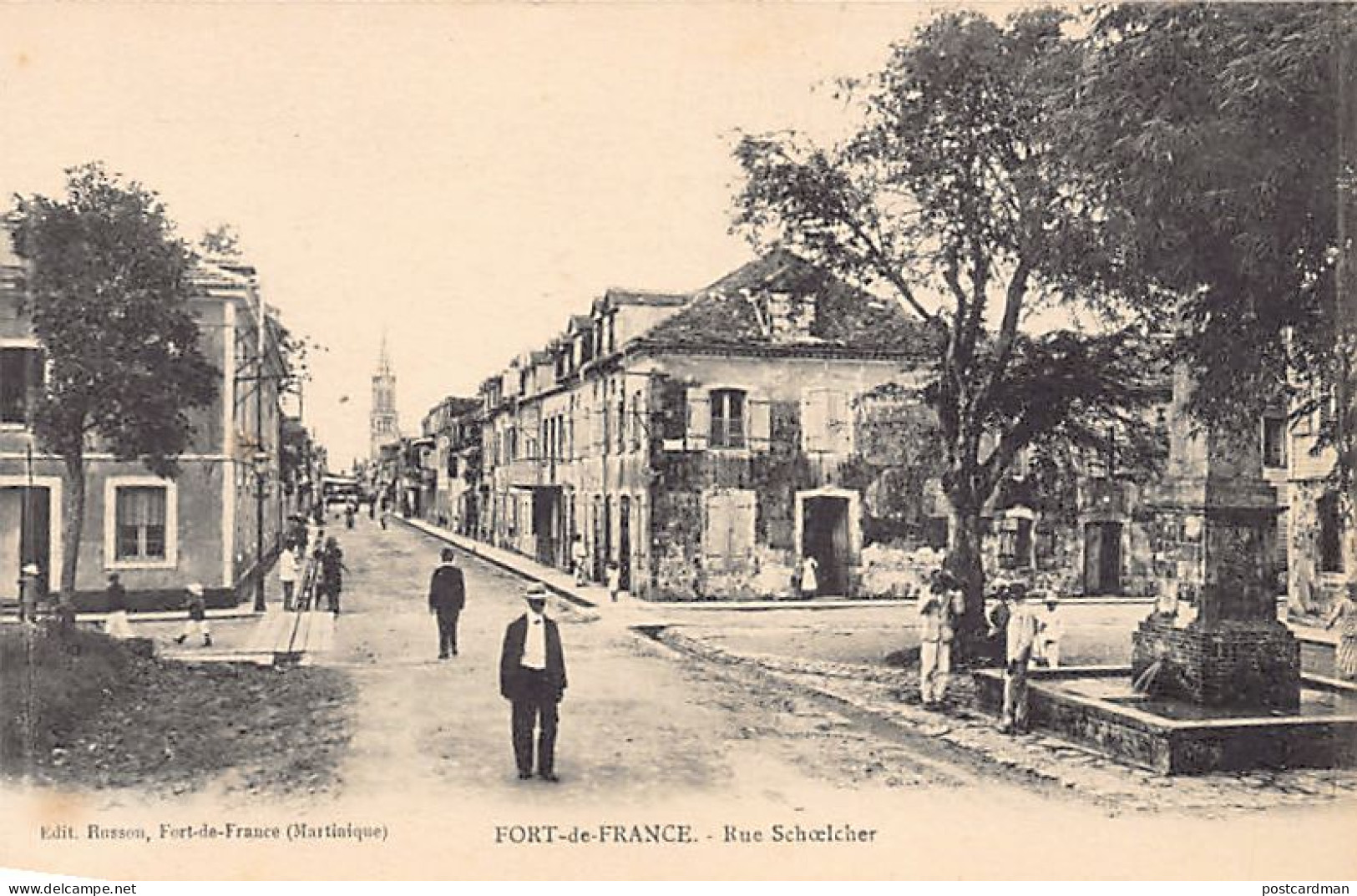 Martinique - FORT-DE-FRANCE - Rue Schoelcher - Ed. Russon