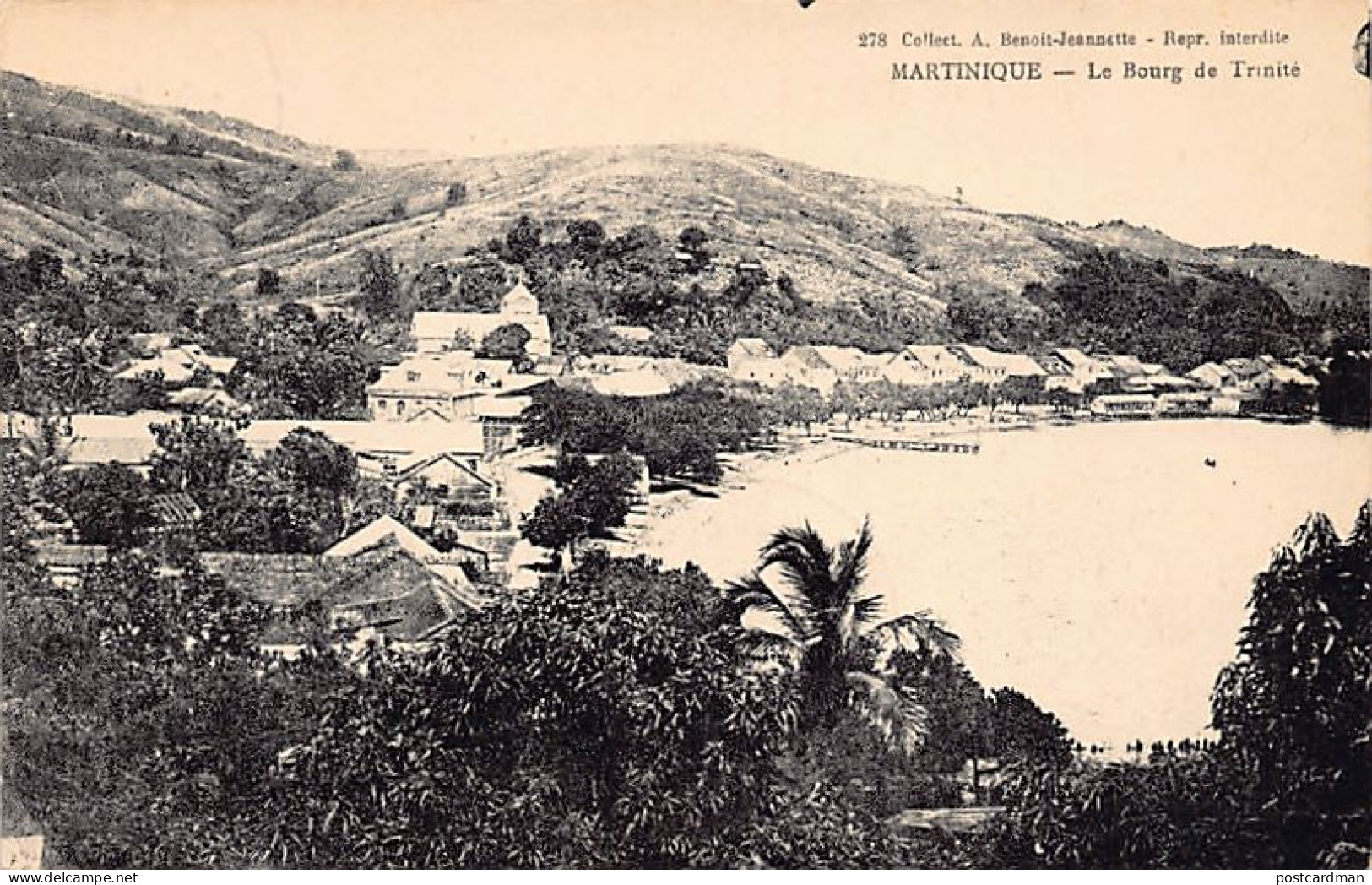 Martinique - LA TRINITÉ - Le bourg - Ed. A. Benoit-Jeannette 278