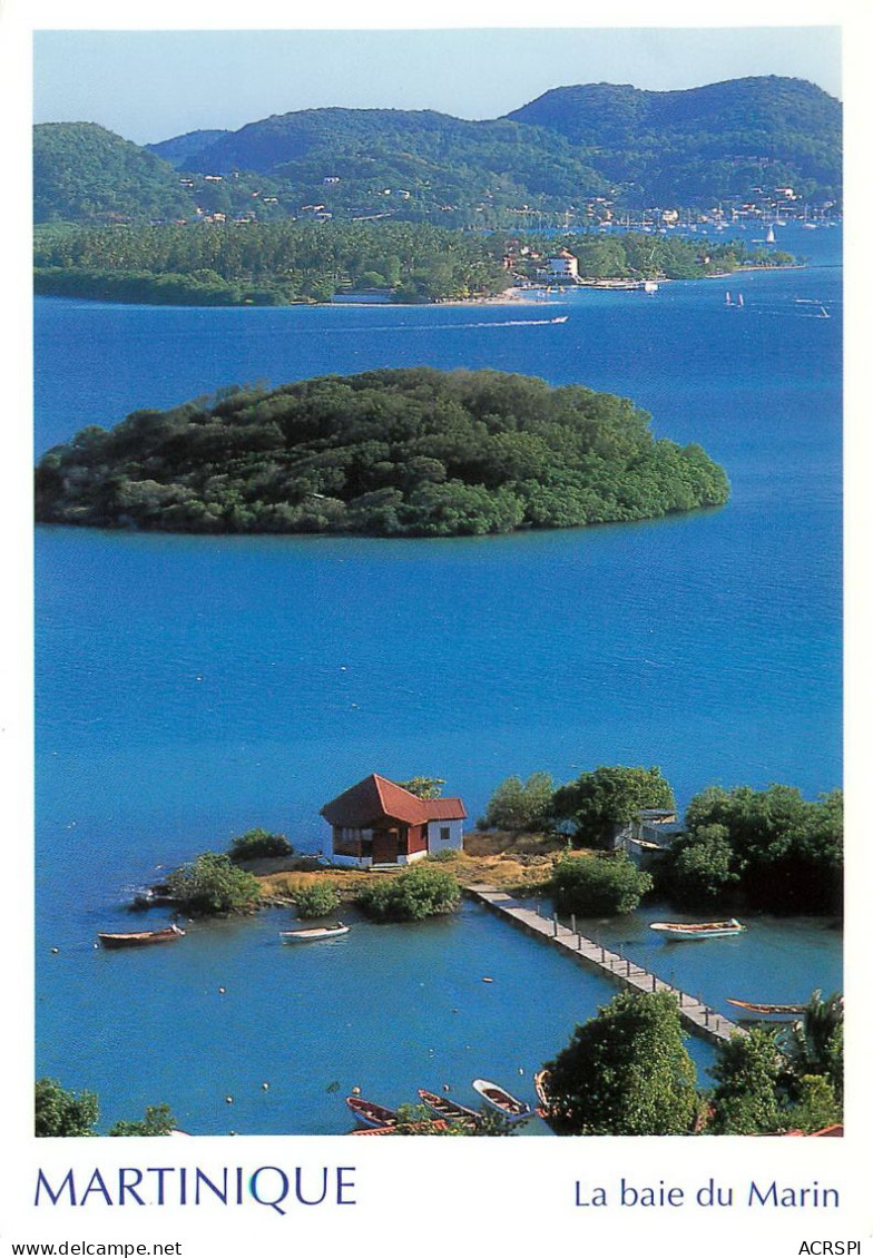 Martinique le marin BAIE DU MARIN (scan recto-verso) ref 1013