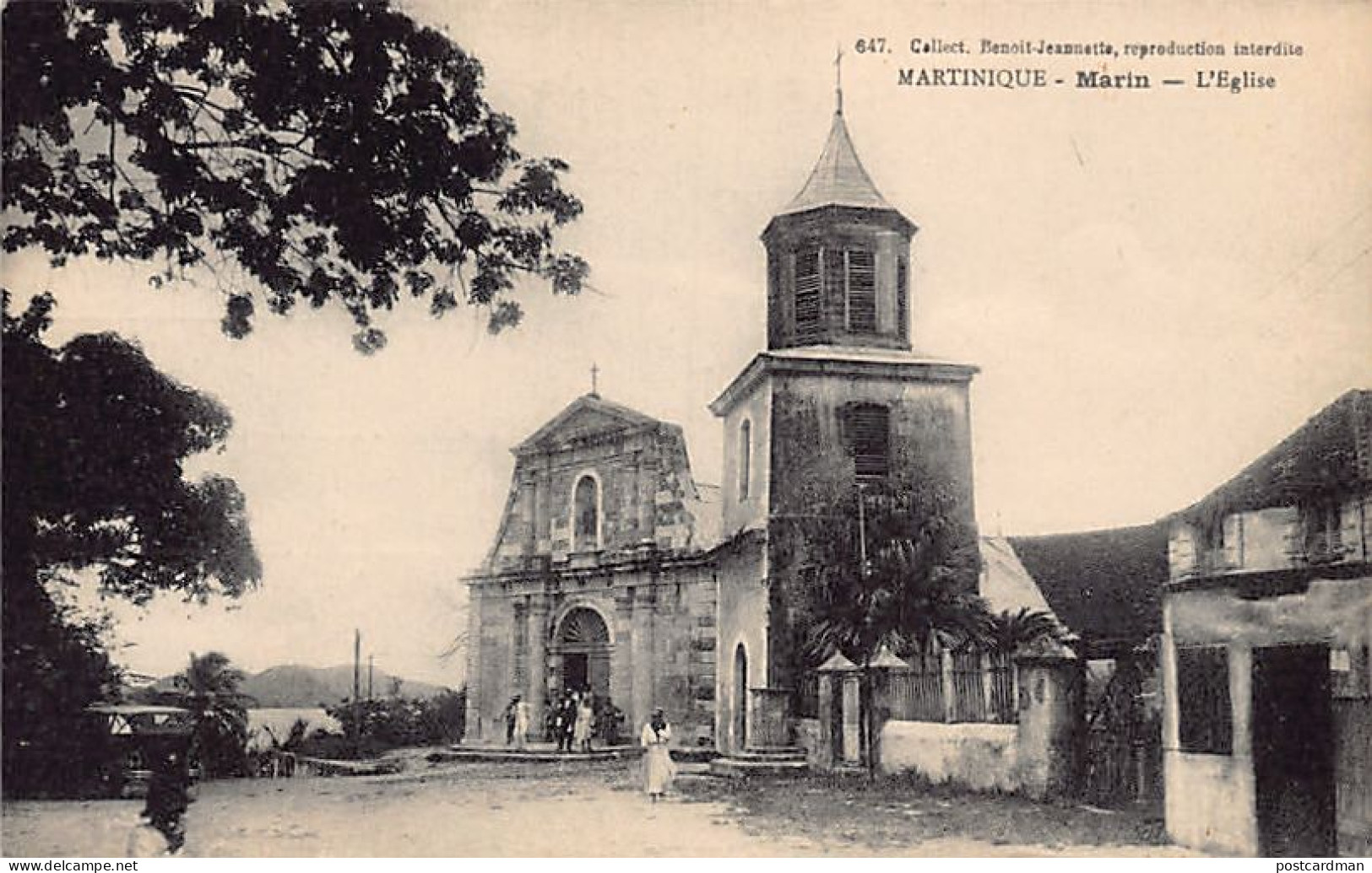Martinique - LE MARIN - L'église - Ed. Benoît-Jeannette 647