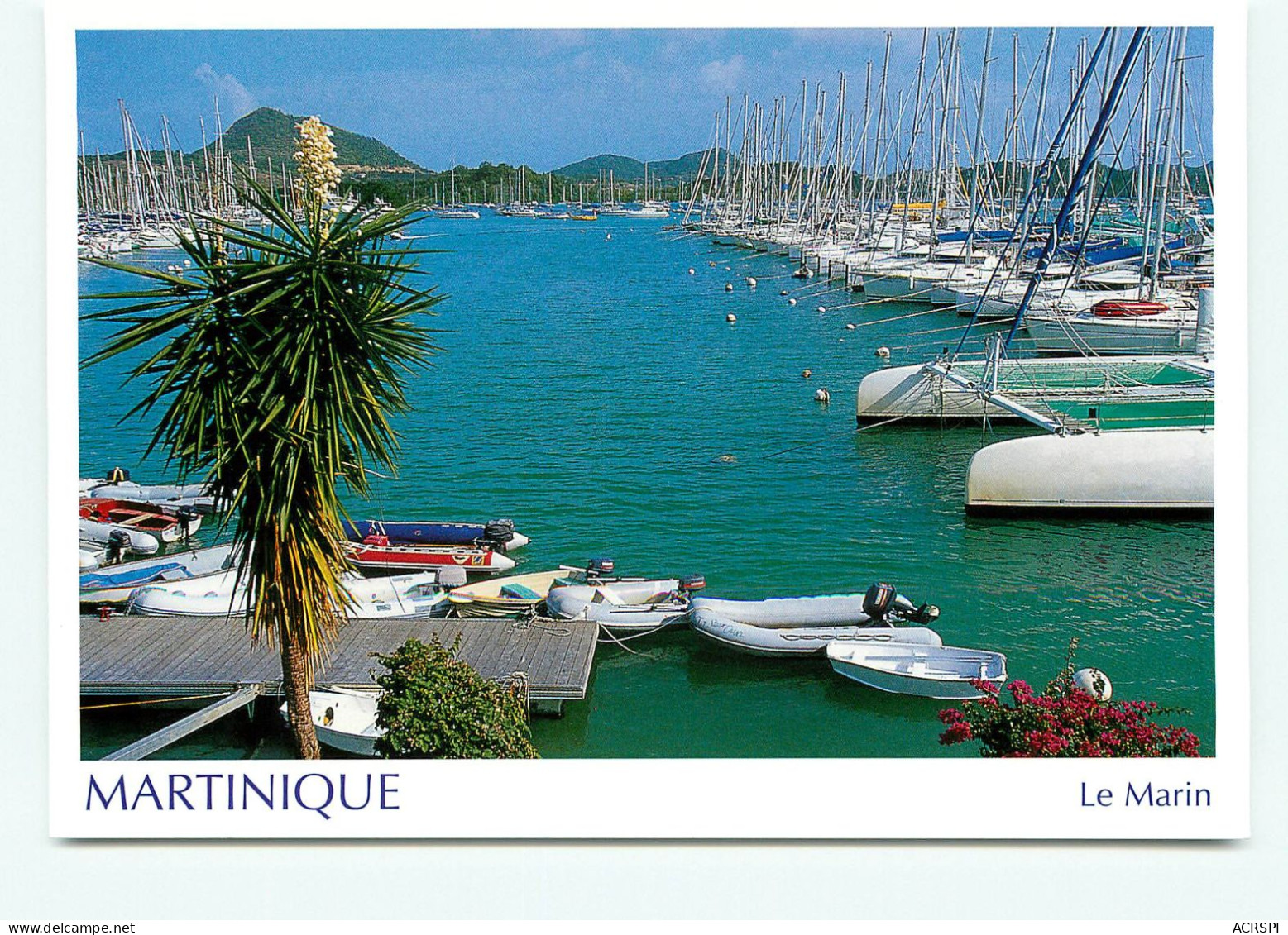 Martinique, Le Marin, le port 2 (scan recto-verso) KEVREN0142