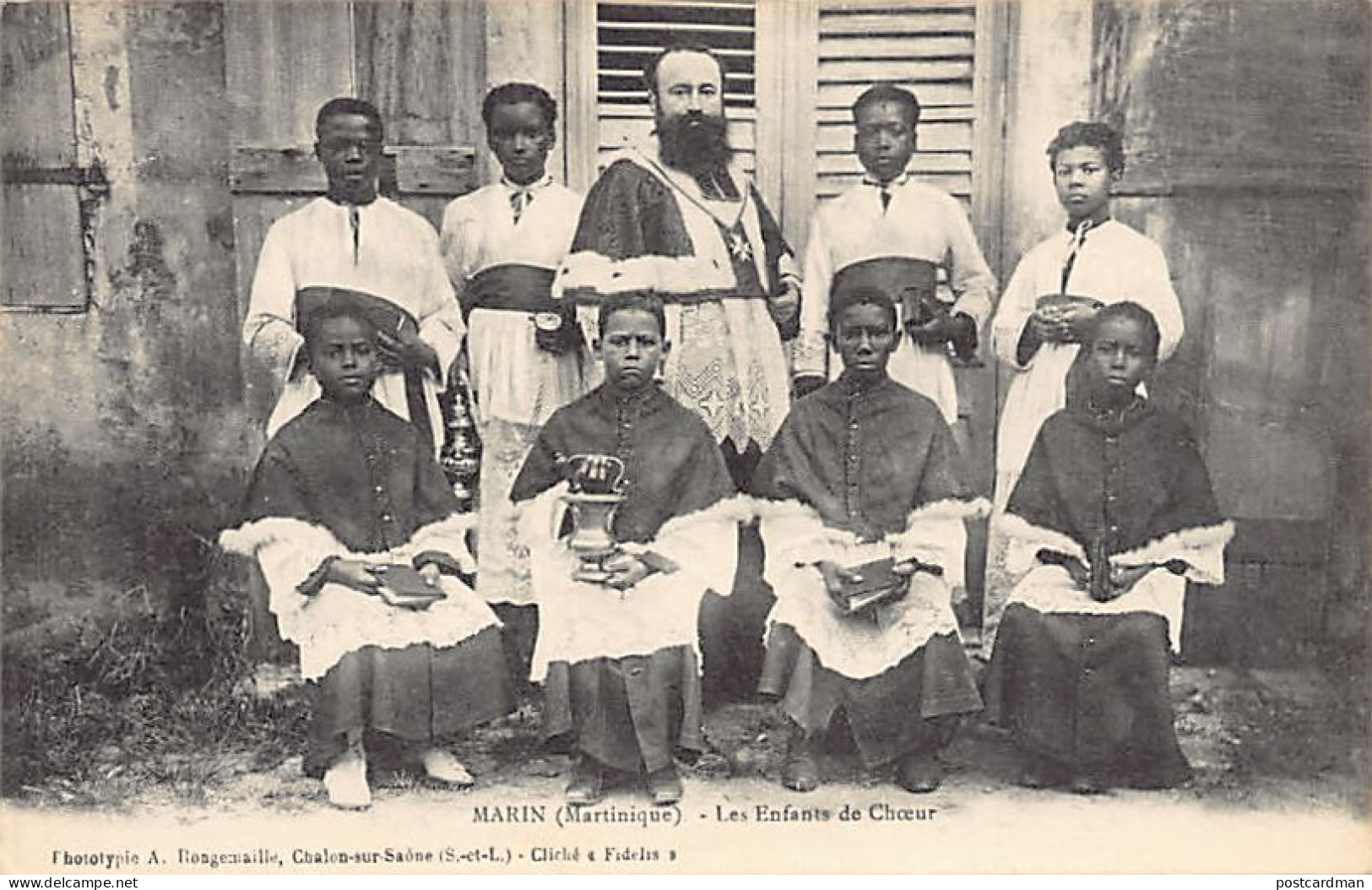 Martinique - LE MARIN - Les Enfants de Choeur - Ed. Rongemaille.