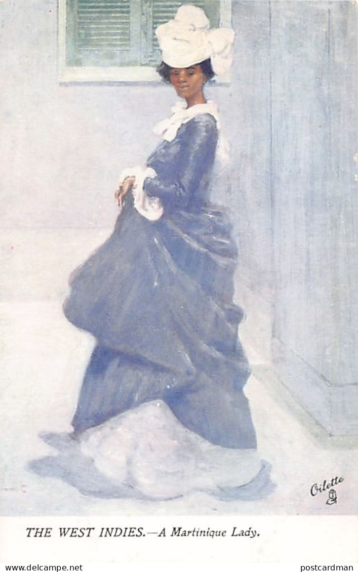 Martinique - The West Indies - A Martinique Lady - Ed. Raphael Tuck & Sons