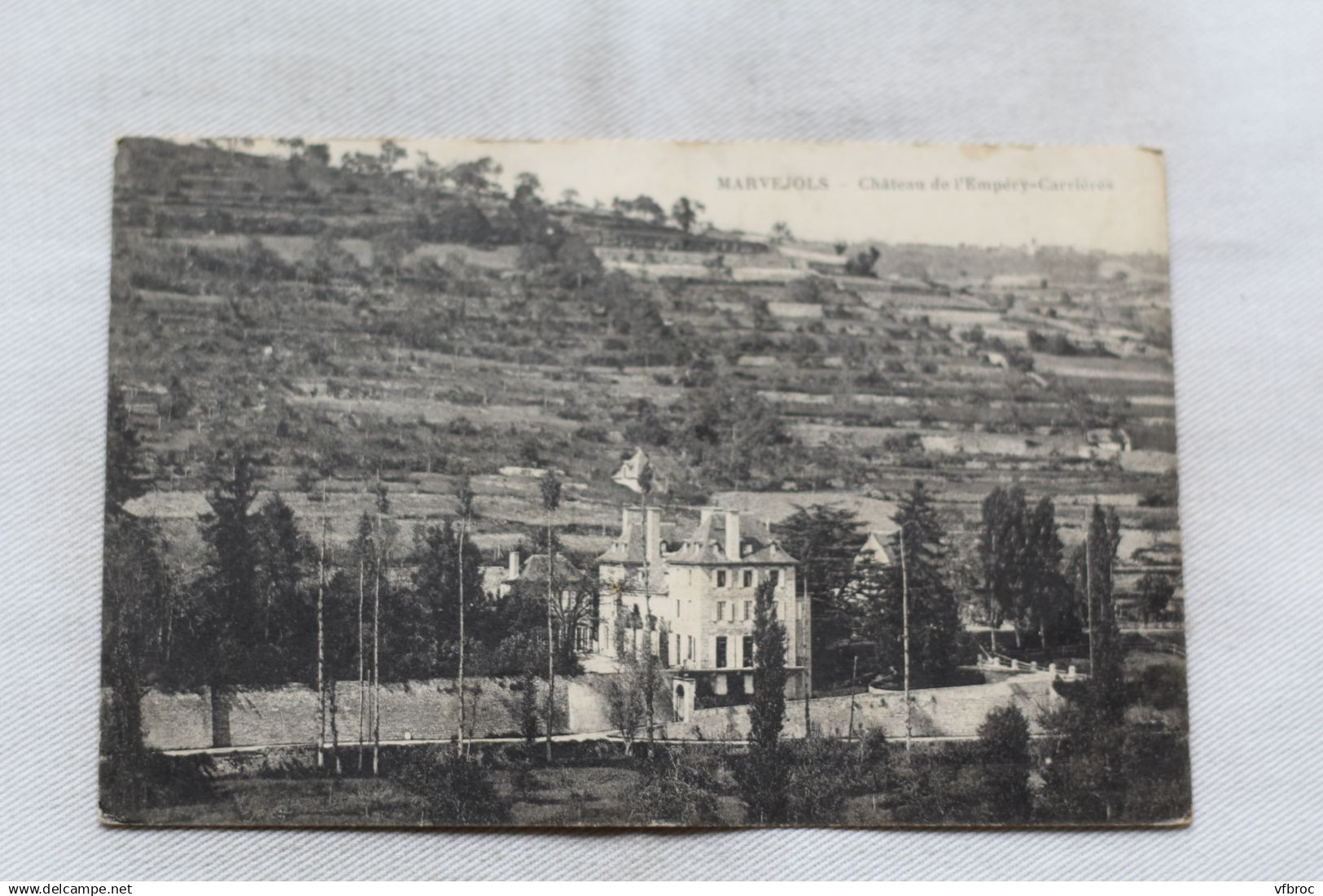 Marvejols, château de l'Empéry, carrières, Lozère 48