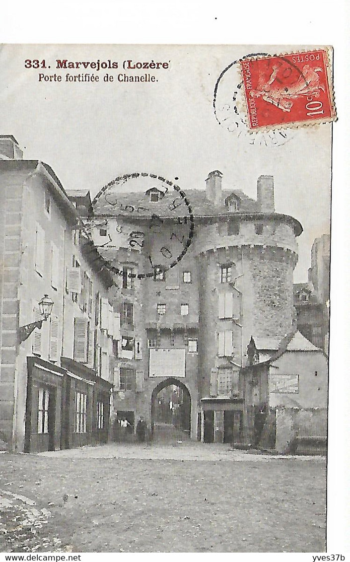 MARVEJOLS - Porte fortifiée de Chanelle