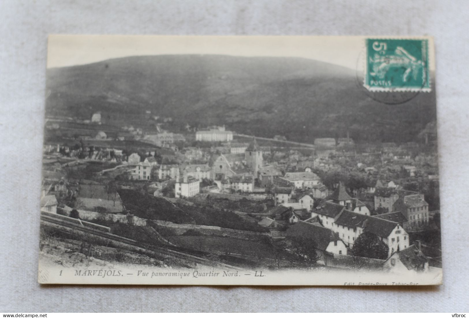Marvejols, vue panoramique quartier Nord, Lozère 48