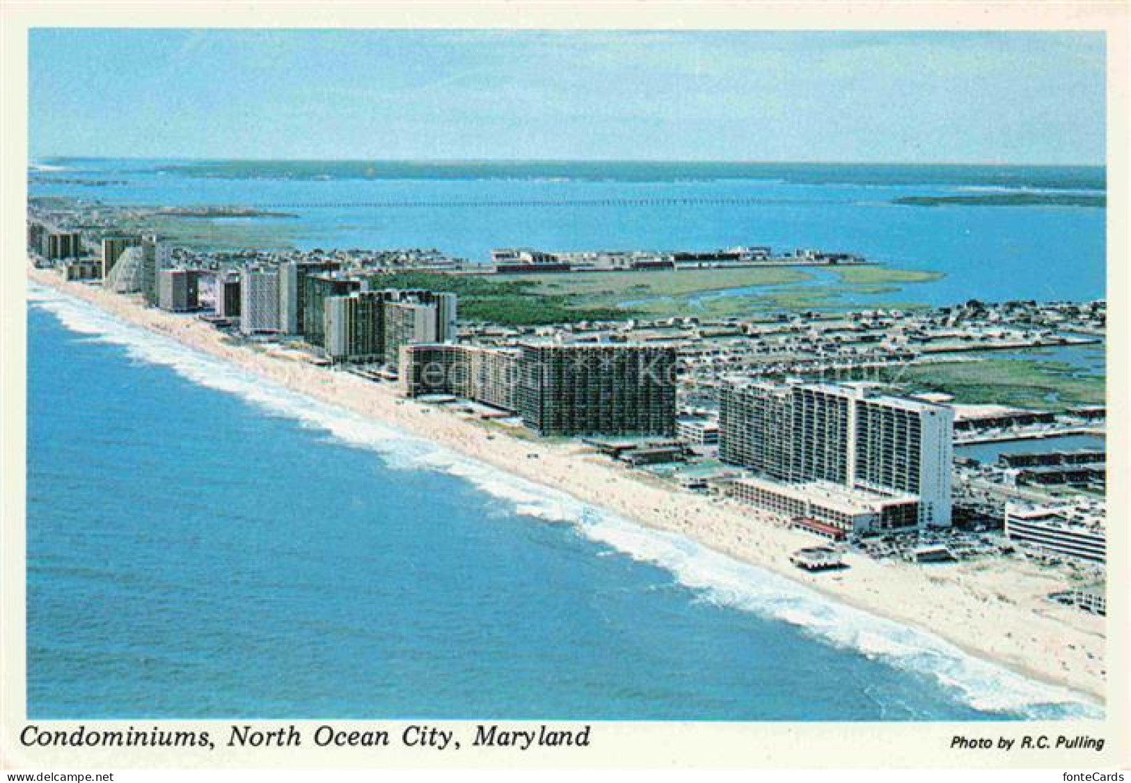 Maryland US-State Condominiums North Ocean City Fliegeraufnahme
