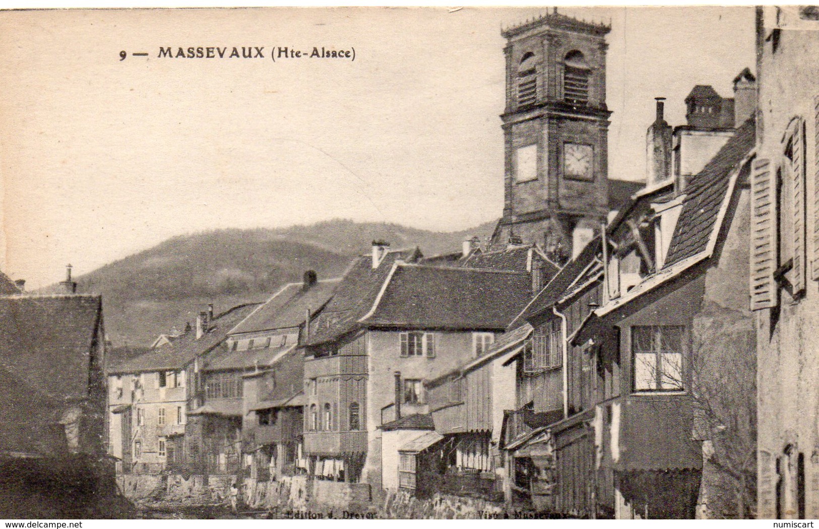 Masevaux Masevaux-Niederbruck belle vue du village
