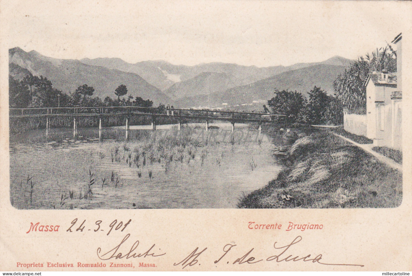MASSA - Torrente Brugiano 1901