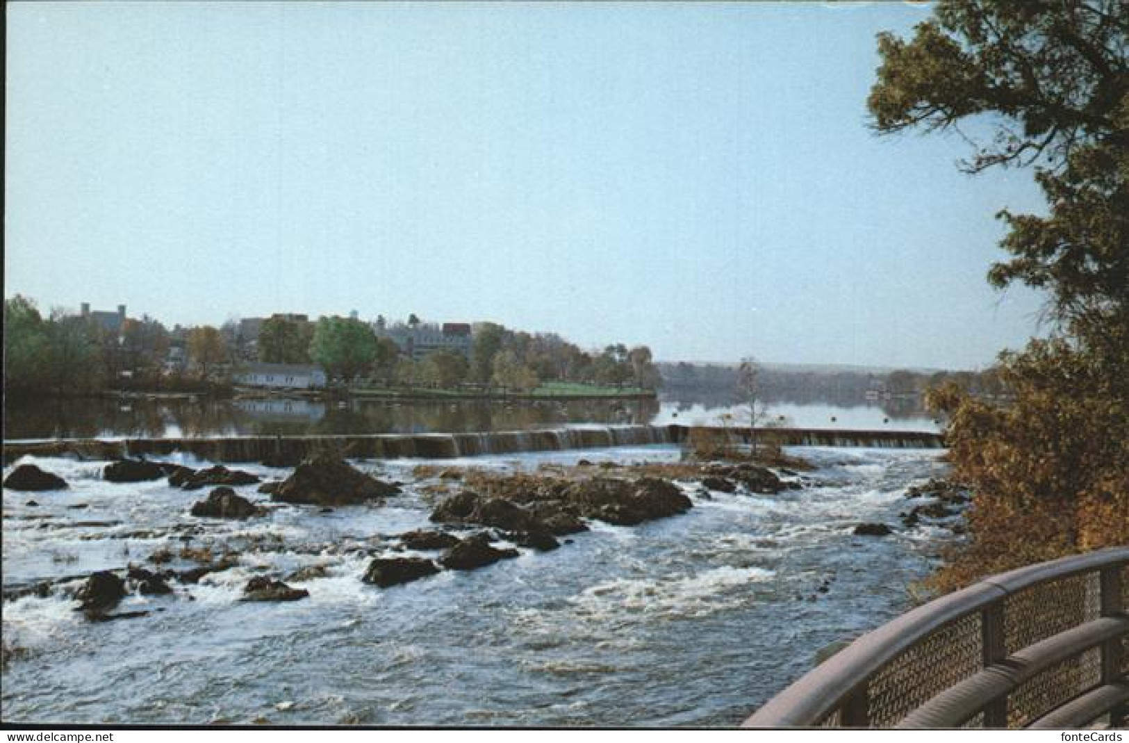 Massachusetts USA Merrimack River Pawtucket Falls