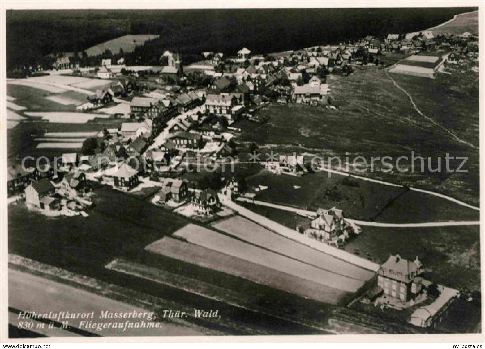 Masserberg Flugaufnahme