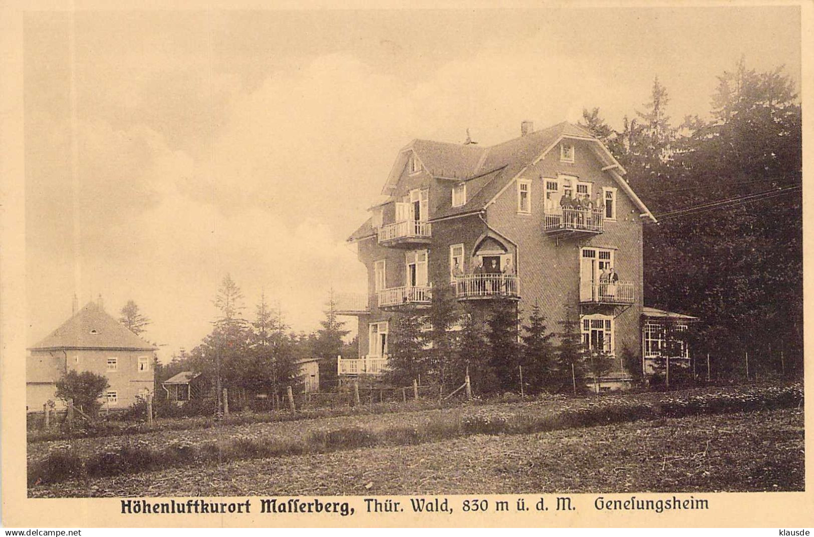 Masserberg (Thür.Wald) - Genesungsheim