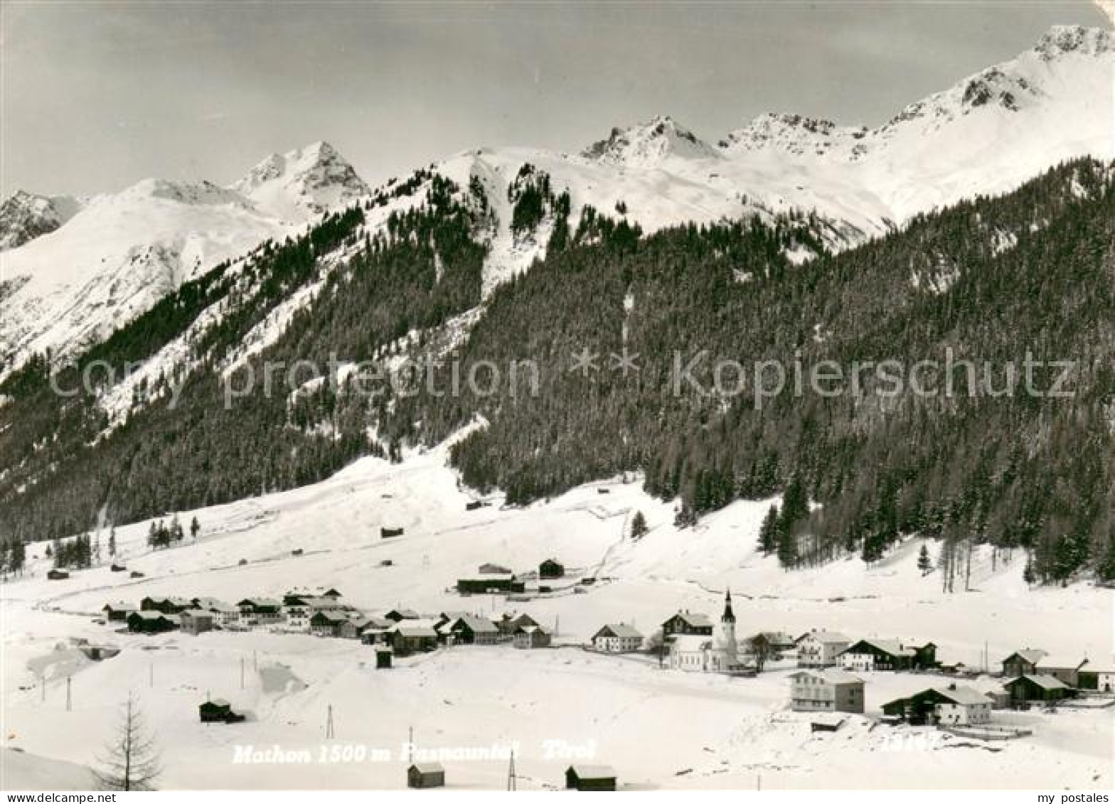 Mathon Tirol Fliegeraufnahme