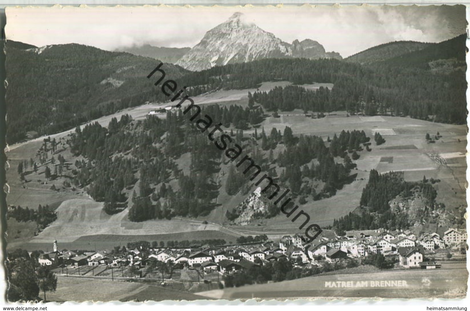 Matrei am Brenner - Foto-Ansichtskarte - Verlag Much Heiss Innsbruck