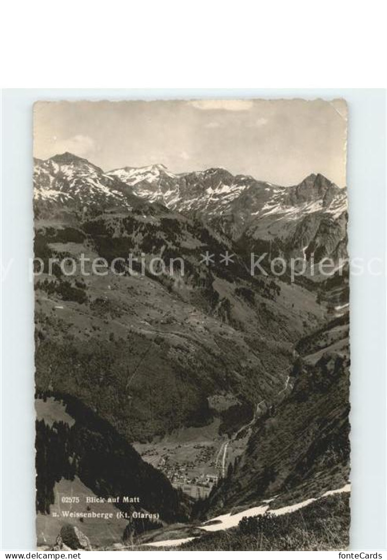 Matt mit Weissenberge