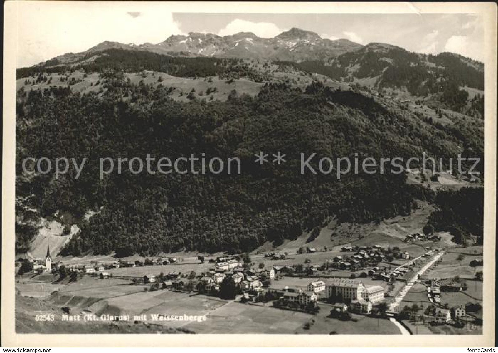 Matt Panorama mit Weissenberge