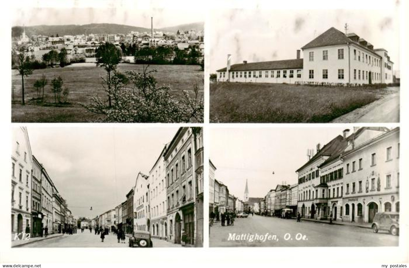 Mattighofen Oberoesterreich AT Motive Stadtzentrum Panorama