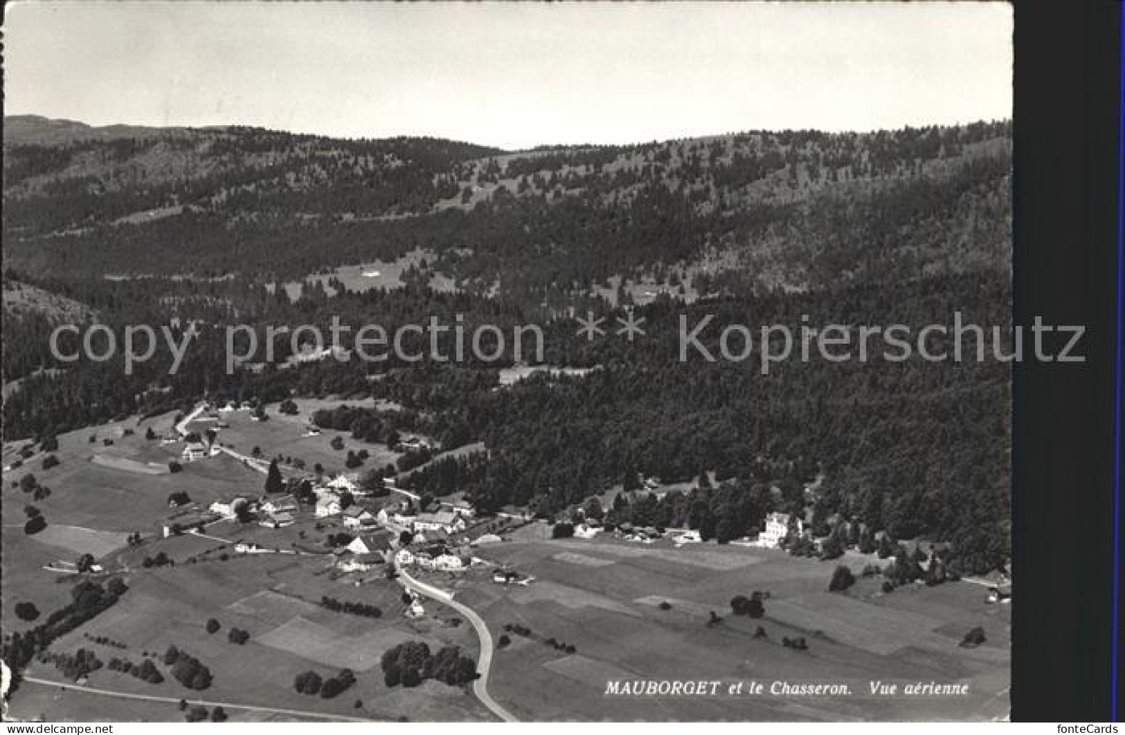 Mauborget et le Chasseron vue aerienne