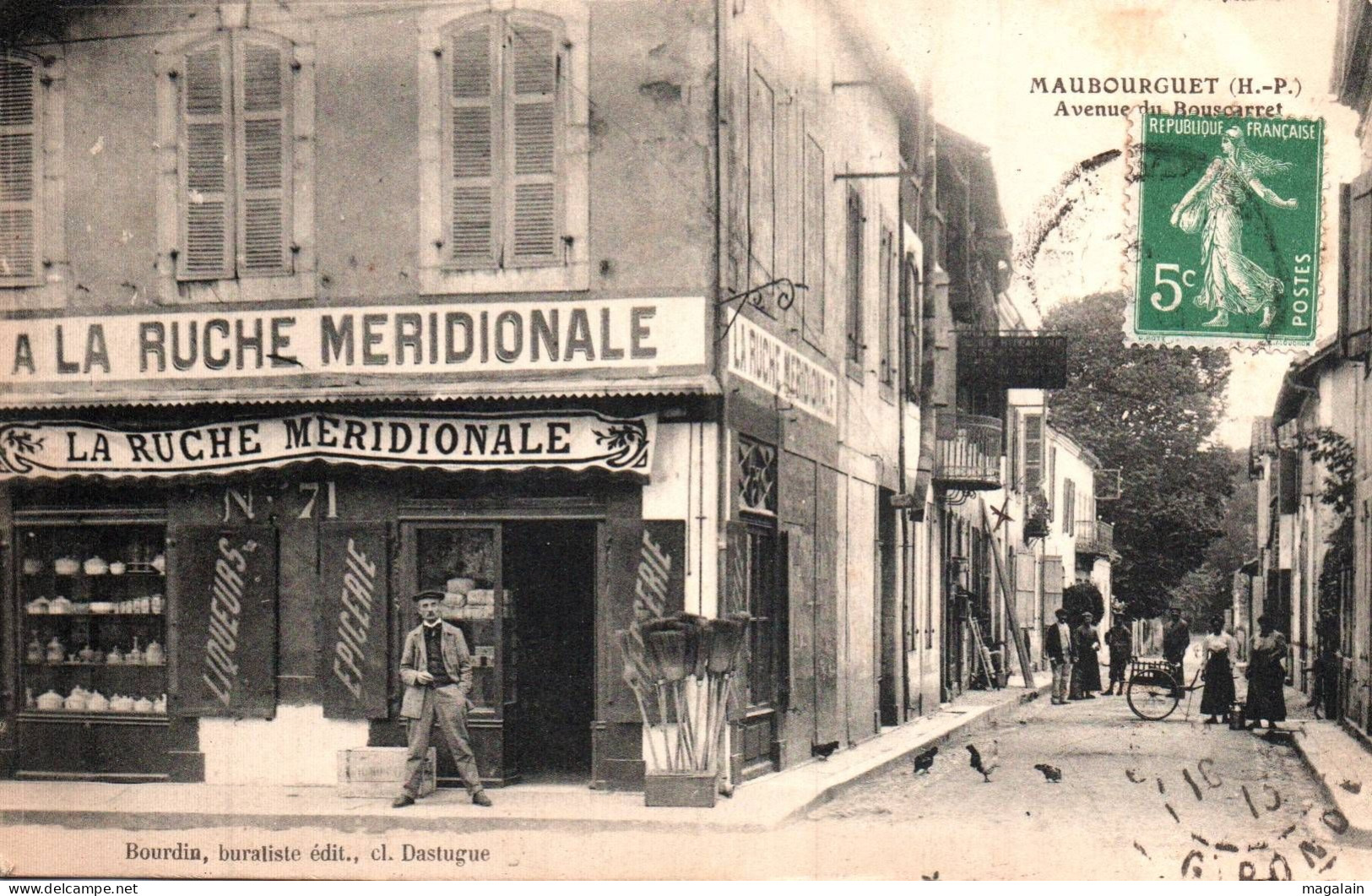 Maubourguet : avenue du Bouscaret