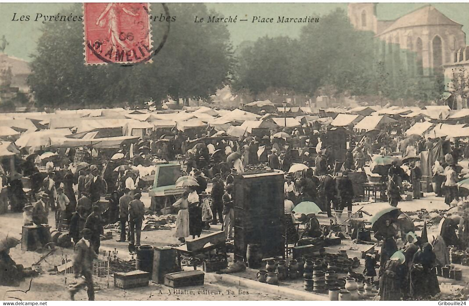 MAUBOURGUET PLACE MARCADIEU LE MARCHE