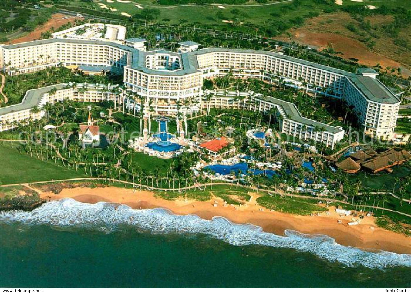 Maui Hawaii Grand Wailea Resort Fliegeraufnahme