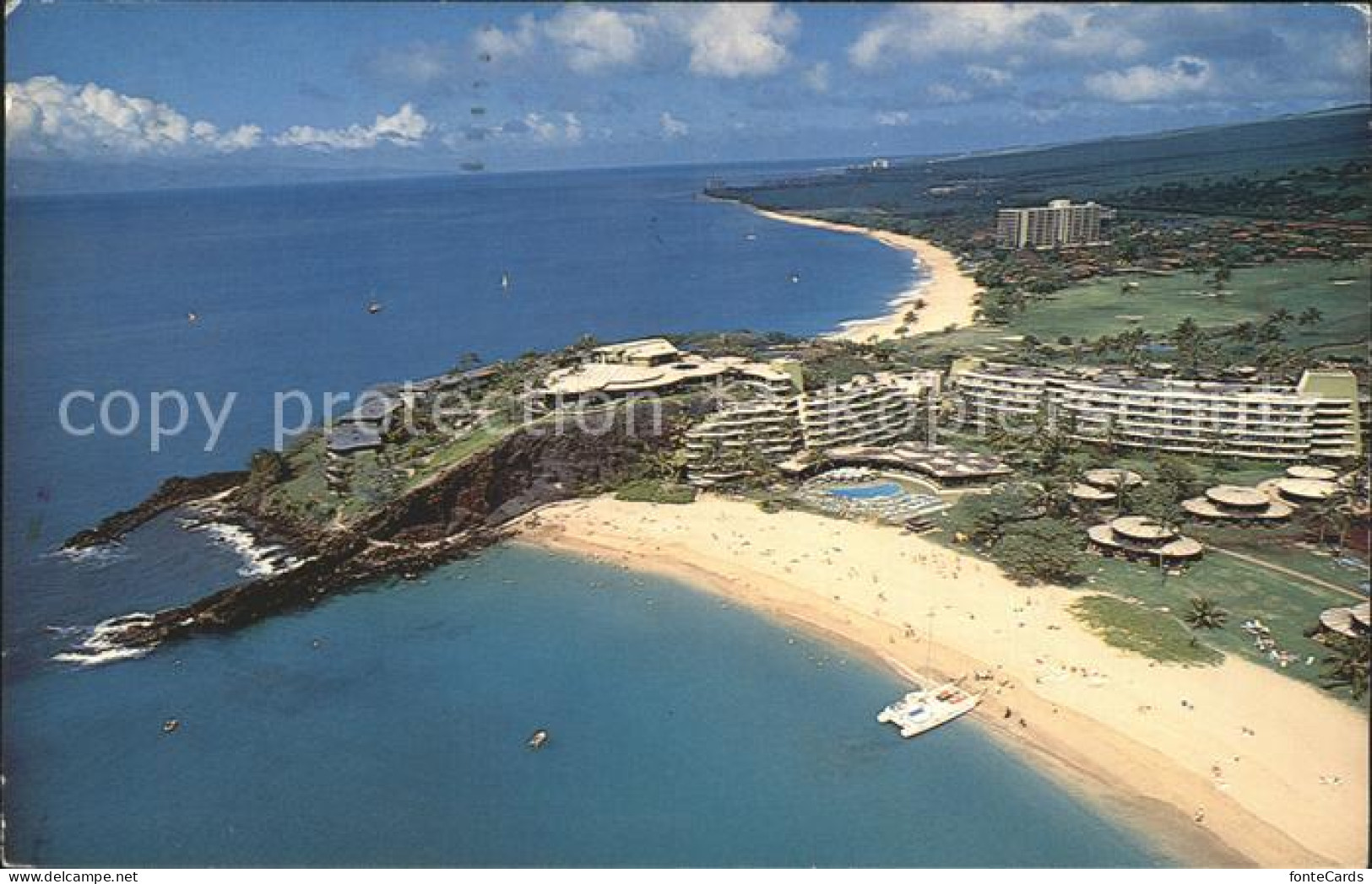 Maui Hawaii Sheraton Maui Hotel Beach Pacific Ocean aerial view