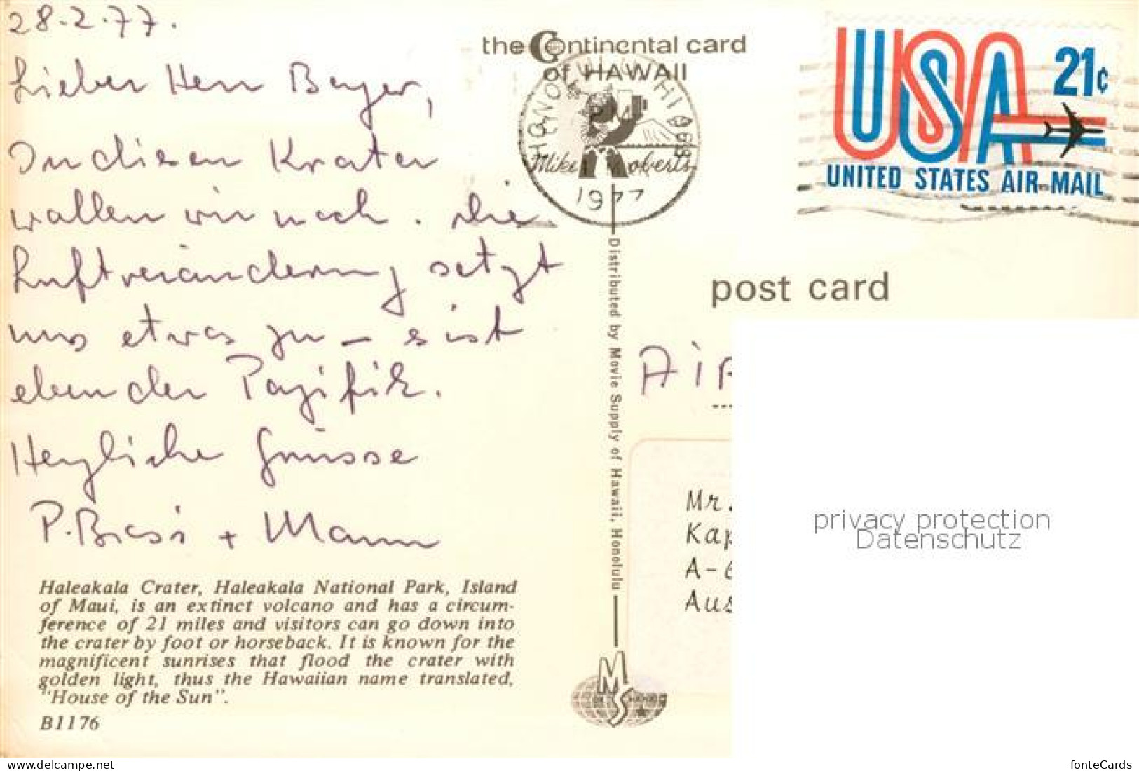 Maui Hawaii USA Haleakala Crater