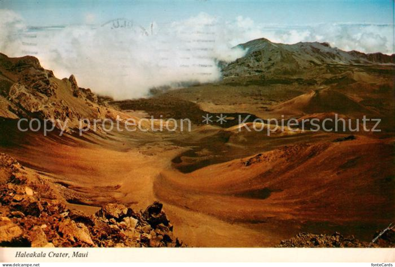 Maui Hawaii USA Haleakala Crater