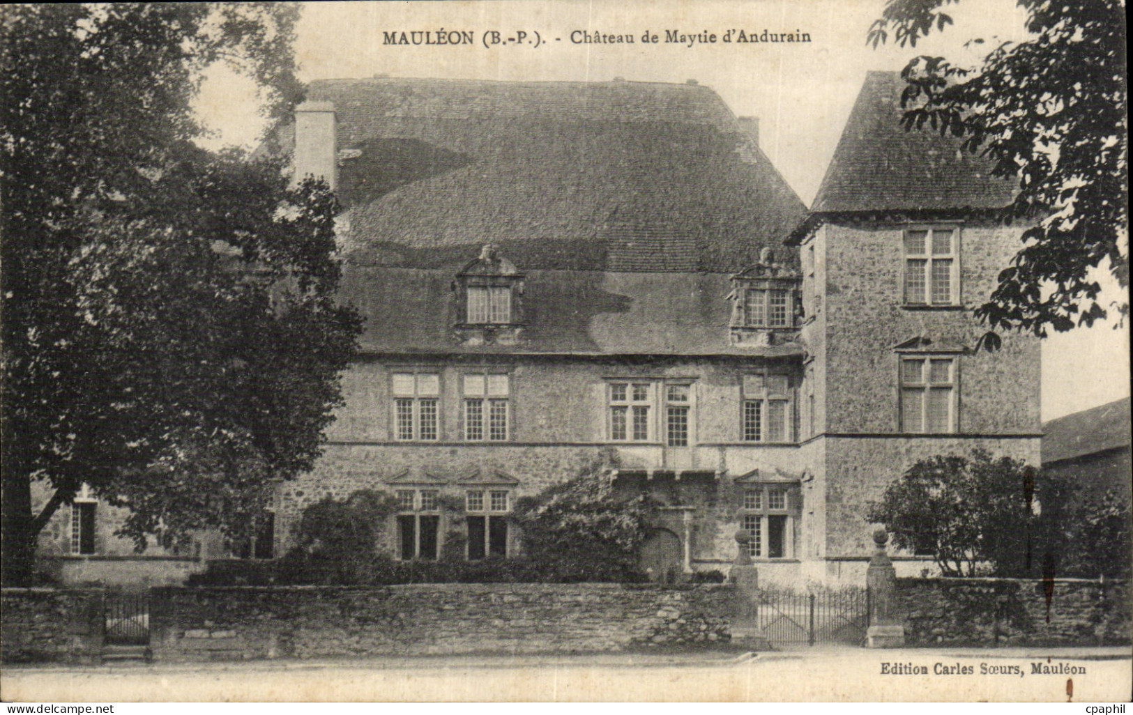 Mauleon - Chateau de Maytie d Andurain - CPA
