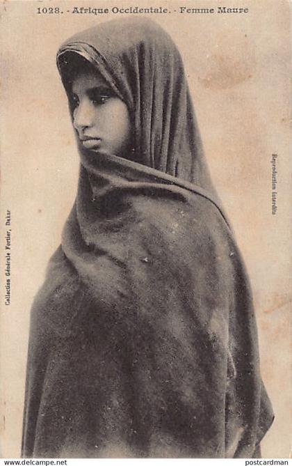 Mauritanie - Femme maure - Ed. Fortier 1028