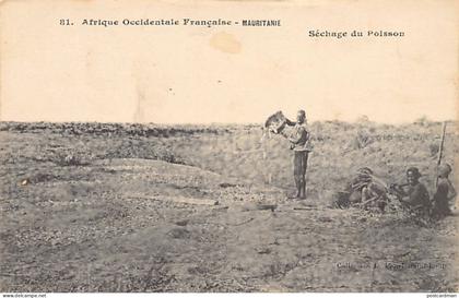 Mauritanie - Séchage du poisson - Ed. L. Penel 81