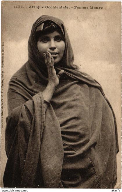 PC MAURITANIA FEMME MAURE FORTIER (a76370)